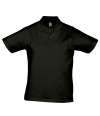 11377 Prescott SOL'S Prescott Cotton Jersey Polo Shirt Deep Black colour image